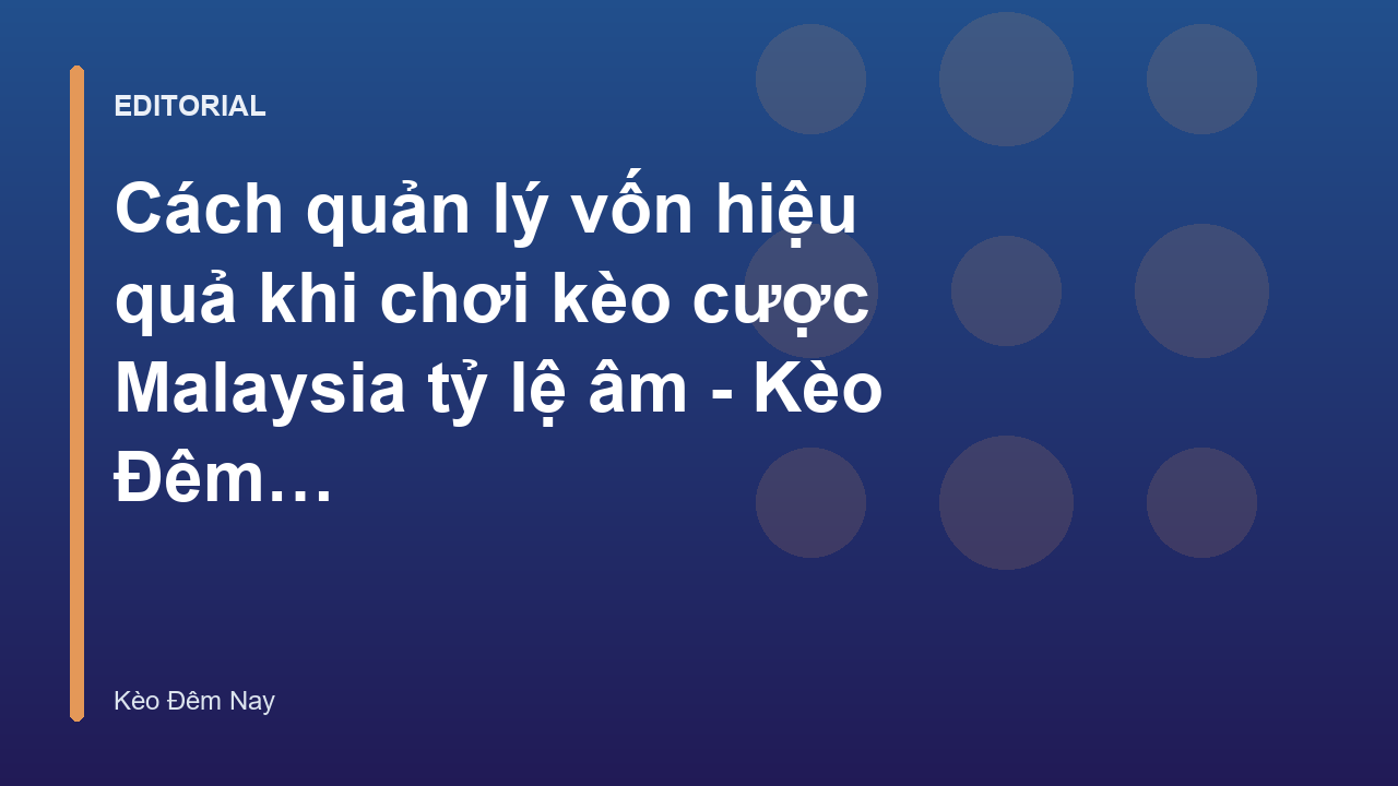 Biểu đồ quản lý vốn trong cá cược bóng đá