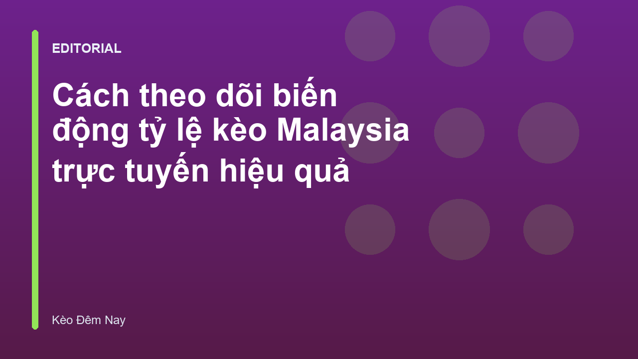 Biểu đồ biến động tỷ lệ kèo bóng đá